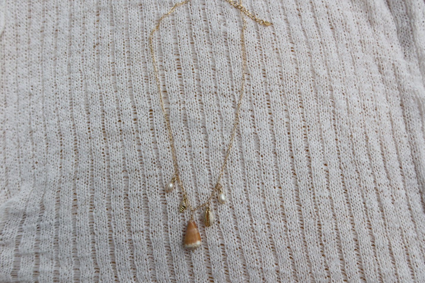 The Mermaid Charm Necklace (Cone)
