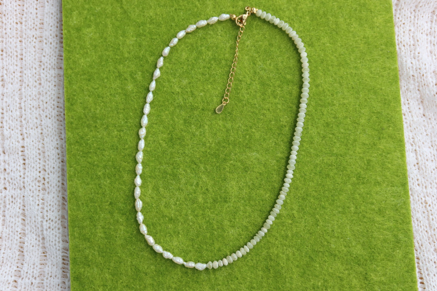 The Jade and Pearl Choker
