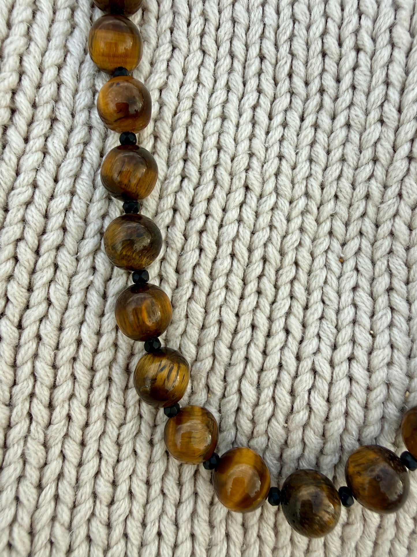 Tigers Eye Beaded Necklace
