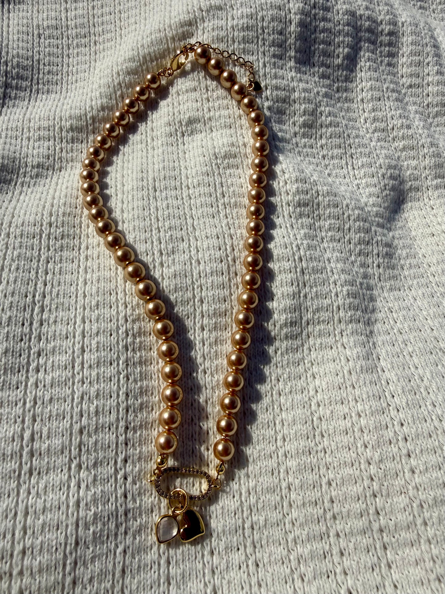 The Rose Gold Charm Necklace