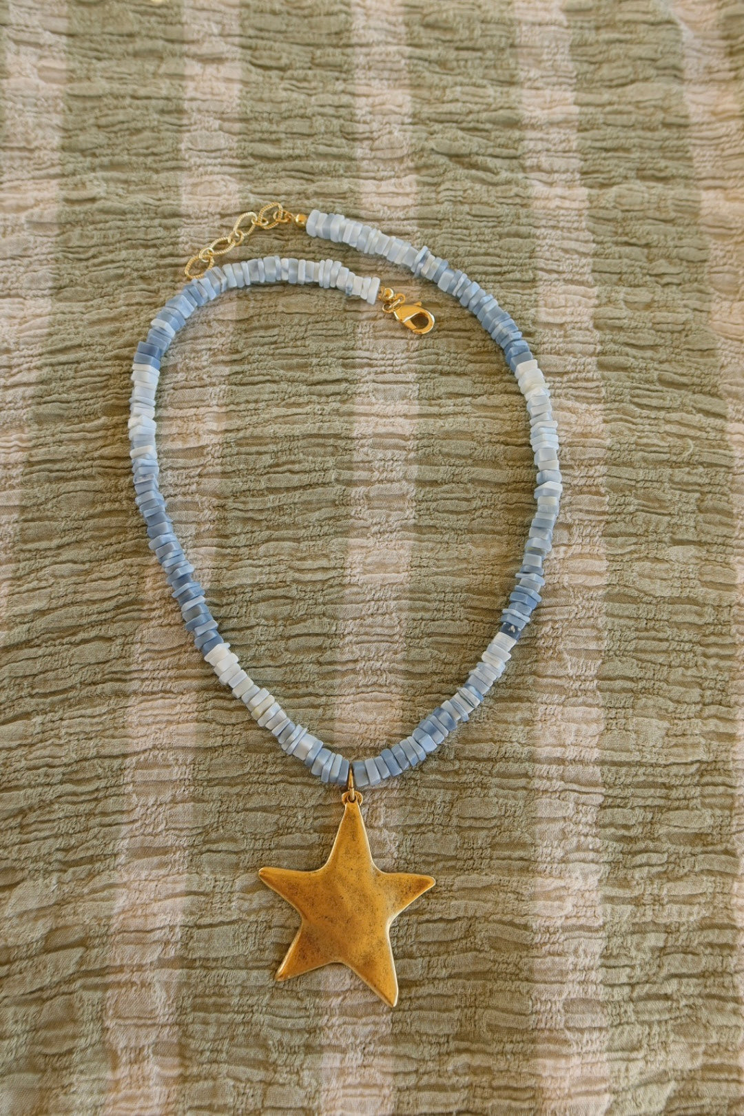 Sky Blue Star Pendant