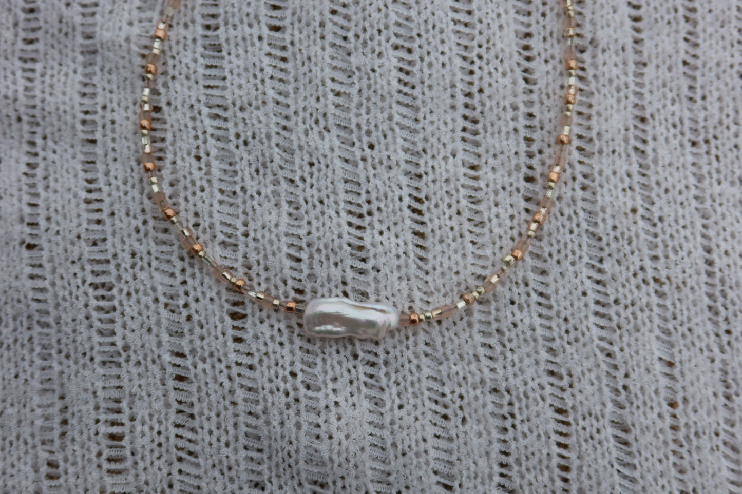 Lustre Pearl Necklace