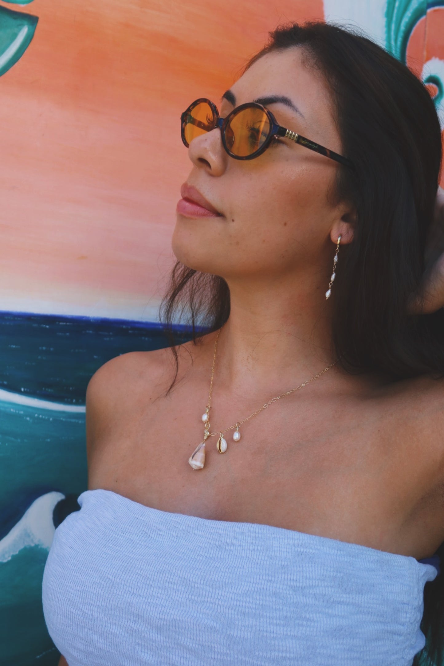 The Mermaid Charm Necklace (Cone)