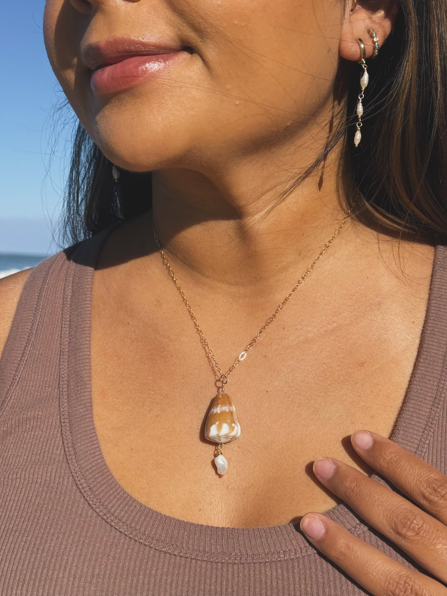 Hawaiian Cone Necklace