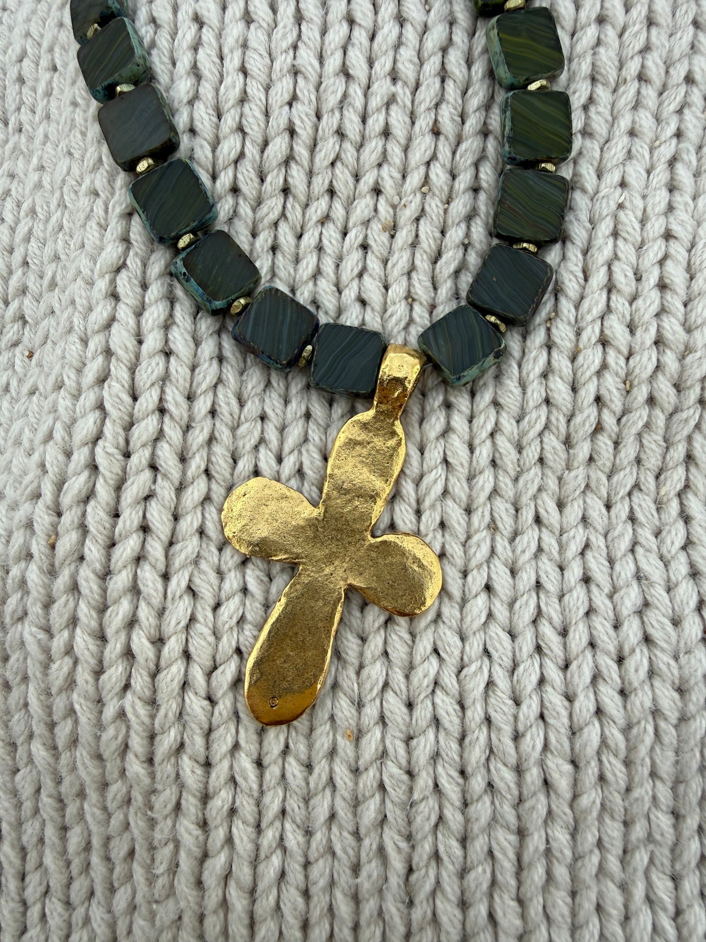 The Forrest and Gold Necklace