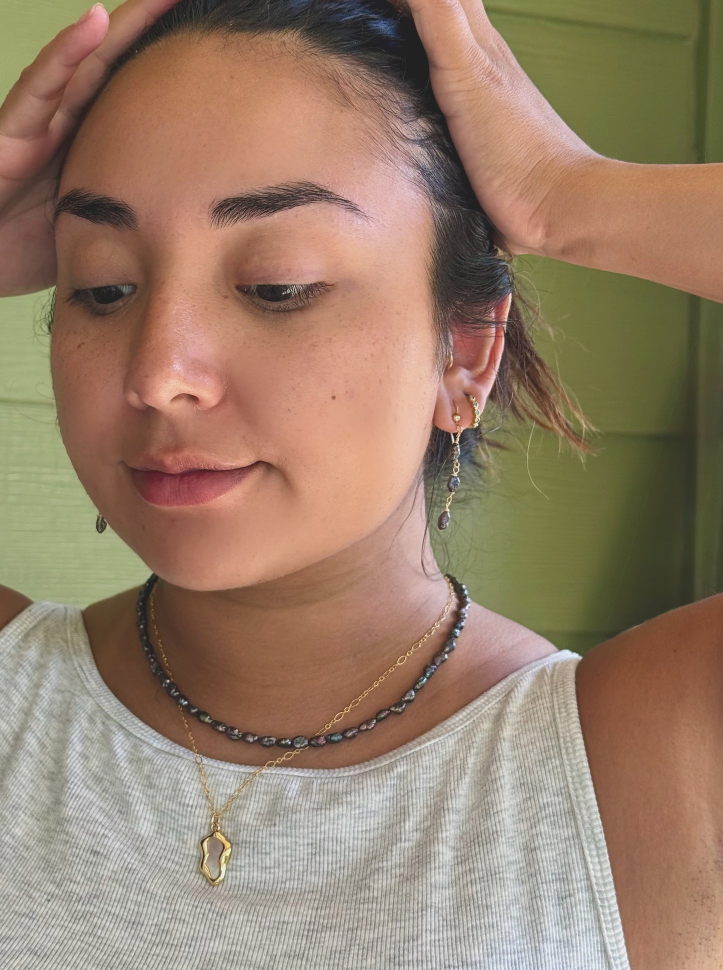 Vintage Purple Hoops